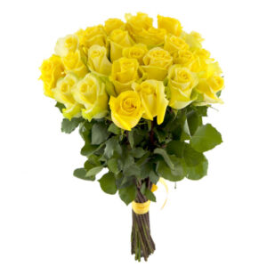 букет из 25 желтых роз