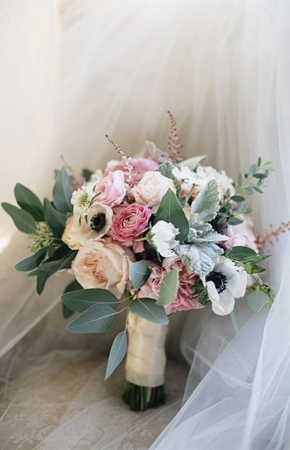 Идеи свадебного букета из искусственных цветов